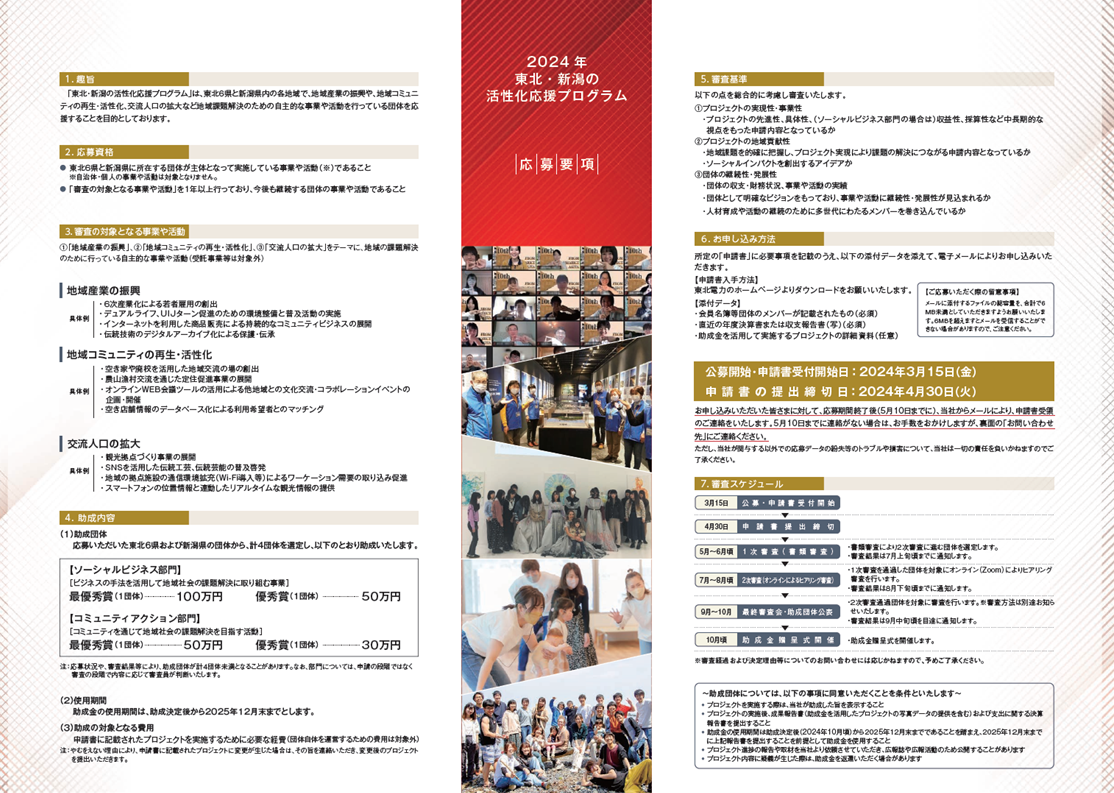 パンフレット(裏) パンフレット(裏)