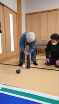 ボッチャのボールに触れてみる（５）