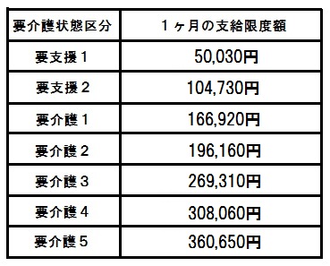 支給限度額